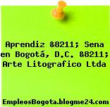Aprendiz &8211; Sena en Bogotá, D.C. &8211; Arte Litografico Ltda