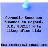 Aprendiz Recursos humanos en Bogotá, D.C. &8211; Arte Litografico Ltda