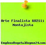 Arte Finalista &8211; Montajista