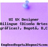 UI UX Designer Bilingue (Diseño Artes gráficas), Bogotá, D.C