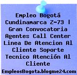 Empleo Bogotá Cundinamarca Z-73 | Gran Convocatoria Agentes Call Center Linea De Atencion Al Cliente Soporte Tecnico Atención Al Cliente
