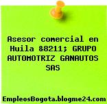 Asesor comercial en Huila &8211; GRUPO AUTOMOTRIZ GANAUTOS SAS