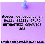Asesor de seguros en Huila &8211; GRUPO AUTOMOTRIZ GANAUTOS SAS