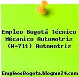 Empleo Bogotá Técnico Mécanico Automotriz (W-711) Automotriz