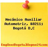 Mecánico Auxiliar Automotriz, &8211; Bogotá D.C