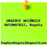 URGENTE MECÁNICO AUTOMOTRIZ, Bogota