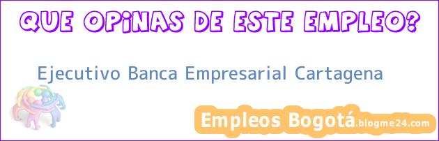 Ejecutivo Banca Empresarial Cartagena