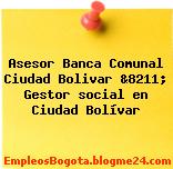Asesor Banca Comunal Ciudad Bolivar &8211; Gestor social en Ciudad Bolívar