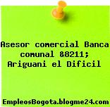 Asesor comercial Banca comunal &8211; Ariguani el Dificil