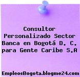 Consultor Personalizado Sector Banca en Bogotá D. C. para Gente Caribe S.A
