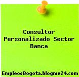 Consultor Personalizado Sector Banca