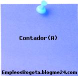 Contador(A)