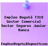 Empleo Bogotá T319 Gestor Comercial Sector Seguros Junior Banca