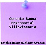 Gerente Banca Empresarial Villavicencio