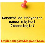 Gerente de Proyectos Banca Digital (Tecnología)