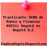 Practicante SENA de Banca y Finanzas &8211; Bogotá en Bogotá D.C