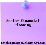 Senior Financial Planning