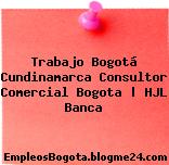 Trabajo Bogotá Cundinamarca Consultor Comercial Bogota | HJL Banca