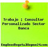 Trabajo : Consultor Personalizado Sector Banca