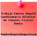 Trabajo Empleo Bogotá Cundinamarca Director De Canales Fisicos Banca