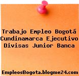 Trabajo Empleo Bogotá Cundinamarca Ejecutivo Divisas Junior Banca