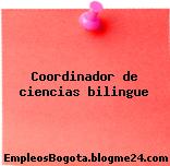 Coordinador de ciencias bilingue