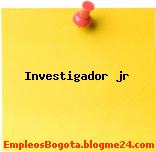 Investigador jr