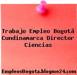 Trabajo Empleo Bogotá Cundinamarca Director Ciencias