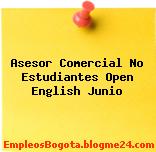 Asesor Comercial No Estudiantes Open English Junio