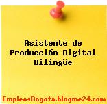 Asistente de produccion digital bilingue