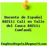 Docente de Español &8211; Cali en Valle del Cauca &8211; Comfandi