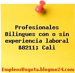 Profesionales Bilingues con o sin experiencia laboral &8211; Cali