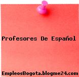 Profesores De Español