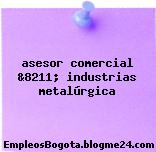 asesor comercial &8211; industrias metalúrgica