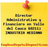 Director Administrativo y Financiero en Valle del Cauca &8211; INDUSTRIA MEDIANA
