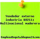 Vendedor externo industria &8211; Multinacional maderera