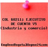 COL &8211; EJECUTIVO DE CUENTA V5 (Industria y comercio)