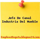 Jefe De Canal Industria Del Mueble