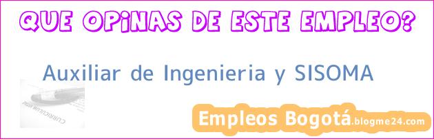 Auxiliar de Ingenieria y SISOMA