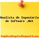 Analista de Ingeniería de Software .Net