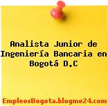Analista Junior de Ingeniería Bancaria en Bogotá D.C