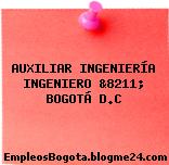 AUXILIAR INGENIERÍA INGENIERO &8211; BOGOTÁ D.C