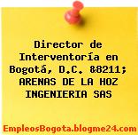 Director de Interventoría en Bogotá, D.C. &8211; ARENAS DE LA HOZ INGENIERIA SAS
