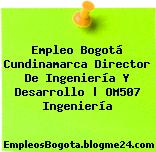 Empleo Bogotá Cundinamarca Director De Ingeniería Y Desarrollo | OM507 Ingeniería