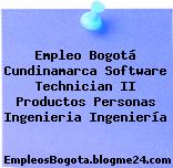 Empleo Bogotá Cundinamarca Software Technician II Productos Personas Ingenieria Ingeniería