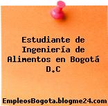 Estudiante de Ingeniería de Alimentos en Bogotá D.C