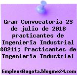 Gran Convocatoria 23 de julio de 2018 practicantes de Ingeniería Industrial &8211; Practicantes de Ingeniería Industrial