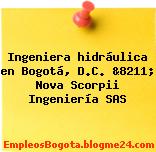 Ingeniera hidráulica en Bogotá, D.C. &8211; Nova Scorpii Ingeniería SAS