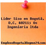 Lider Siso en Bogotá, D.C. &8211; Os Ingenieria ltda