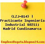 (LZJ-814) | Practicante Ingeniería Industrial &8211; Madrid Cundinamarca